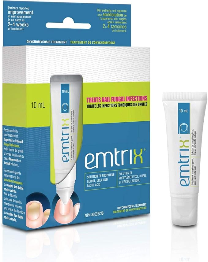Emtrix Nail Fungus Solution 10ML Amazon.ca Health & Personal Care