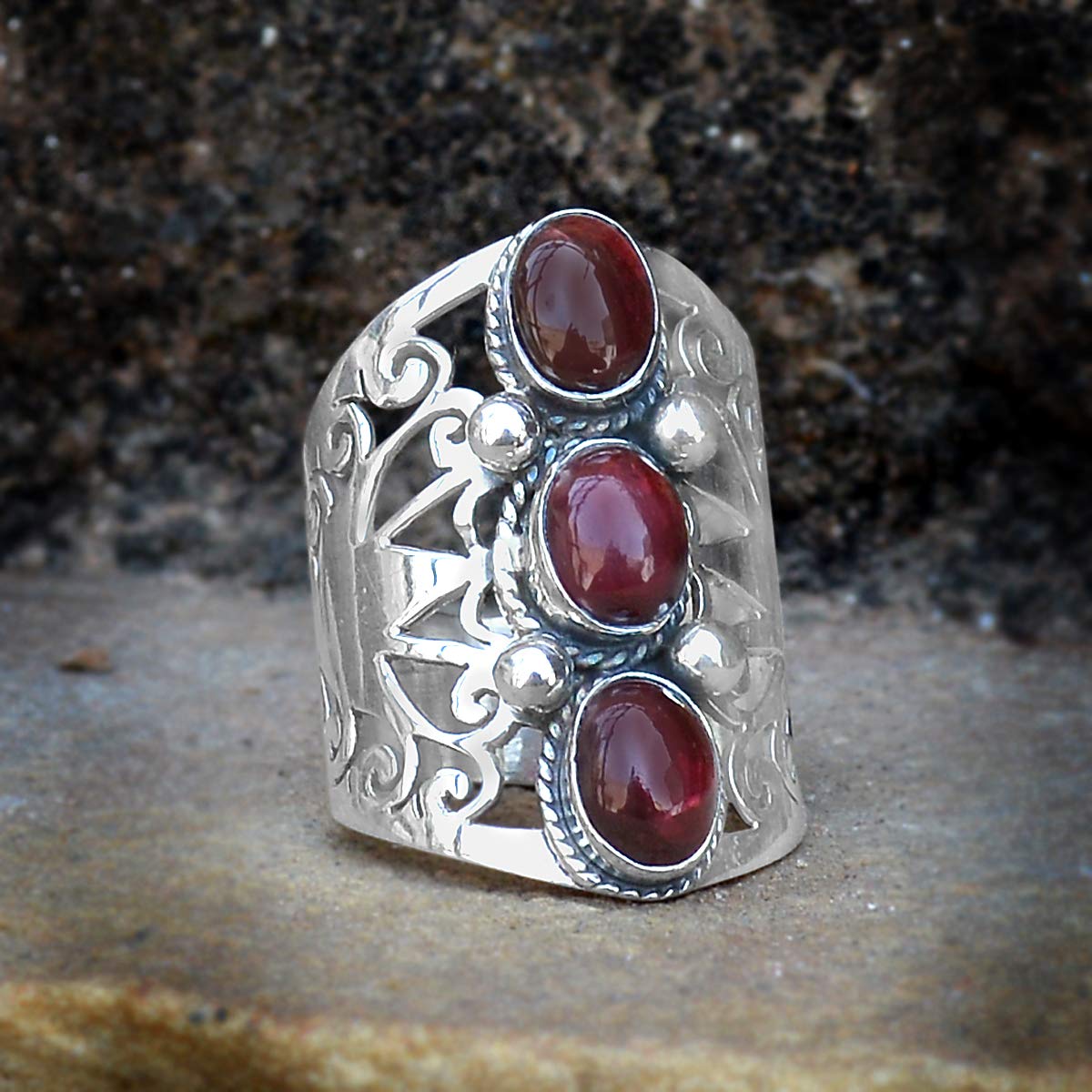 925 Sterling Silver Ring Jaipur Rajasthan India Saamarth Impex Handmade