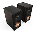 klipsch Reference Premiere RP-600M II Bookshelf Speakers Pair with Larger 90° x 90° Hybrid Tractrix Horn, 6.5" Cerametallic W