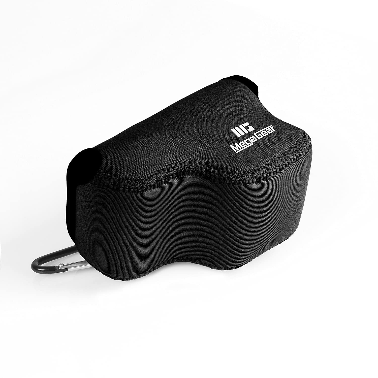 MegaGear Ultra Light Neoprene Camera Case compatible with Sony ZV-E10 (Black)(16-50mm), MG2008