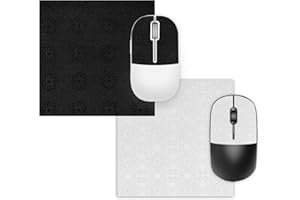 SYNTHORA DIY Adhesive Universal Gaming Mouse Grip Tape, Anti Slip Sweat Resistant Pre-Cut Mouse Grip Pads, Diamond Texture, M