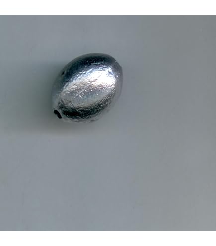 thumbnail image 2 of TJB LURES 4 Oz Egg Fishing Sinkers | 25-Pack | Silver Lead | Freshwater & Saltwater | Veteran Owned Business | Free Shipping 2 of 5