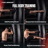 Sporteq Dyno Heavy Filled Punch Bag 3ft 4ft 5ft UK Vinyl Gym Cardio Boxing view 4