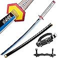 SV Handmade Anime Sword Cosplay Tomioka Giyuu Sword Katana 41 inches，Collectible Gifts