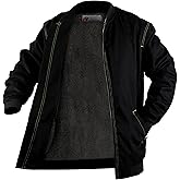 VATRENUS FR Jacket for Men Fleece Lined Flame Retardant Winter Coat Light but Warm Oil Resistant Water Repellent Workwear