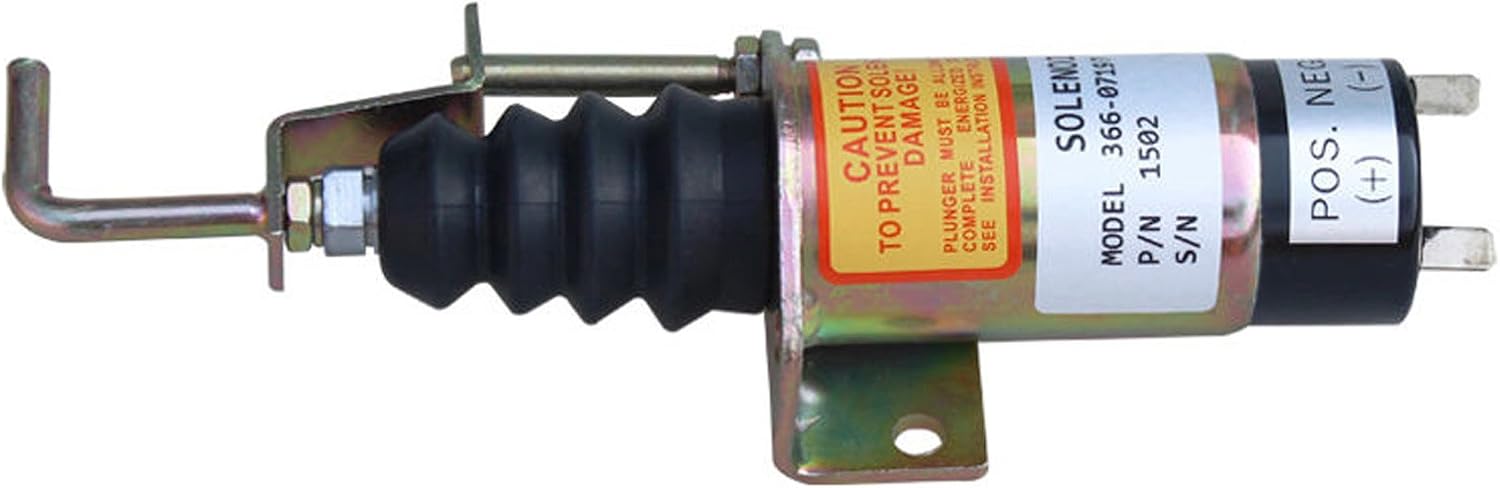 SINOCMP 1502-24C7U2B2S1 Cutoff Solenoid 24V for WOODWARD Parts