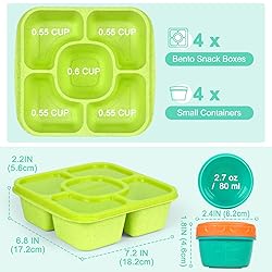 Caperci Original Lunchable Snack Containers for