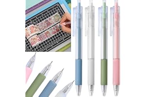 Cualfec 4 Pcs Craft Knife Exacto Knife Paper Cutter Pen Craft Cutting Tools Pen Knife Fine Art Utility Carving Tools Paper Roll Cutter For Diy Scrapbooking And Paper Crafting