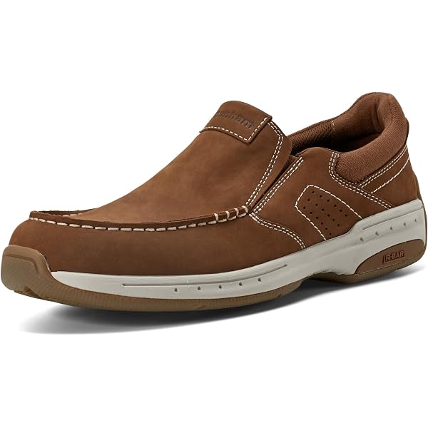 Amazon.com | Dunham Battery Park Slip-On Brown Nubuck 8 6E  display picture 2