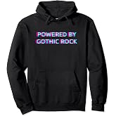 Powered By Gothic Rock Music Festival Outfit Pullover Hoodie