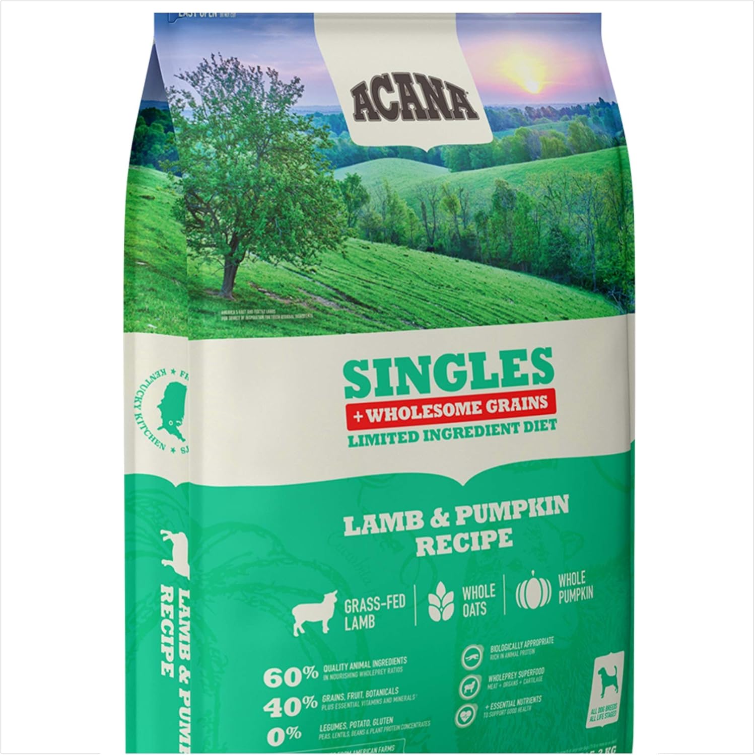 acana grass fed lamb dog food