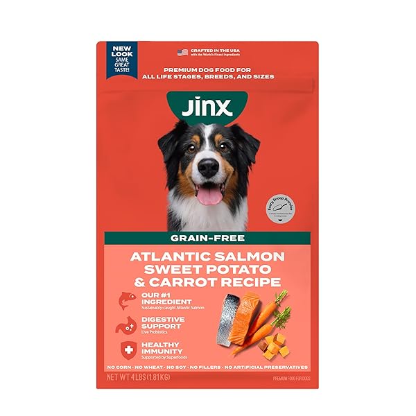JINX PREMIUM GRAIN-FREE DRY DOG FOOD, FOR ALL...