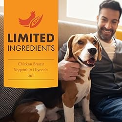 Pur Luv Chicken Jerky Dog Treats, Made with