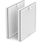 E-300L Replacement Filter Compatible with MOOKA E-300L Air Purifier, 3-in-1 Filtration System, 2 Pack