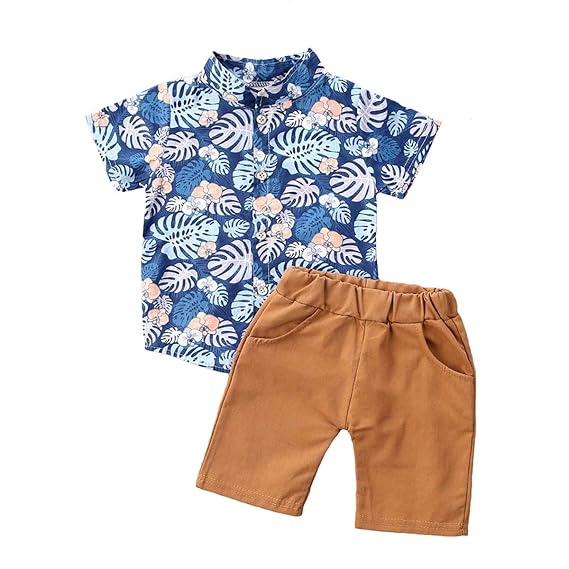 baby boy shorts and top set