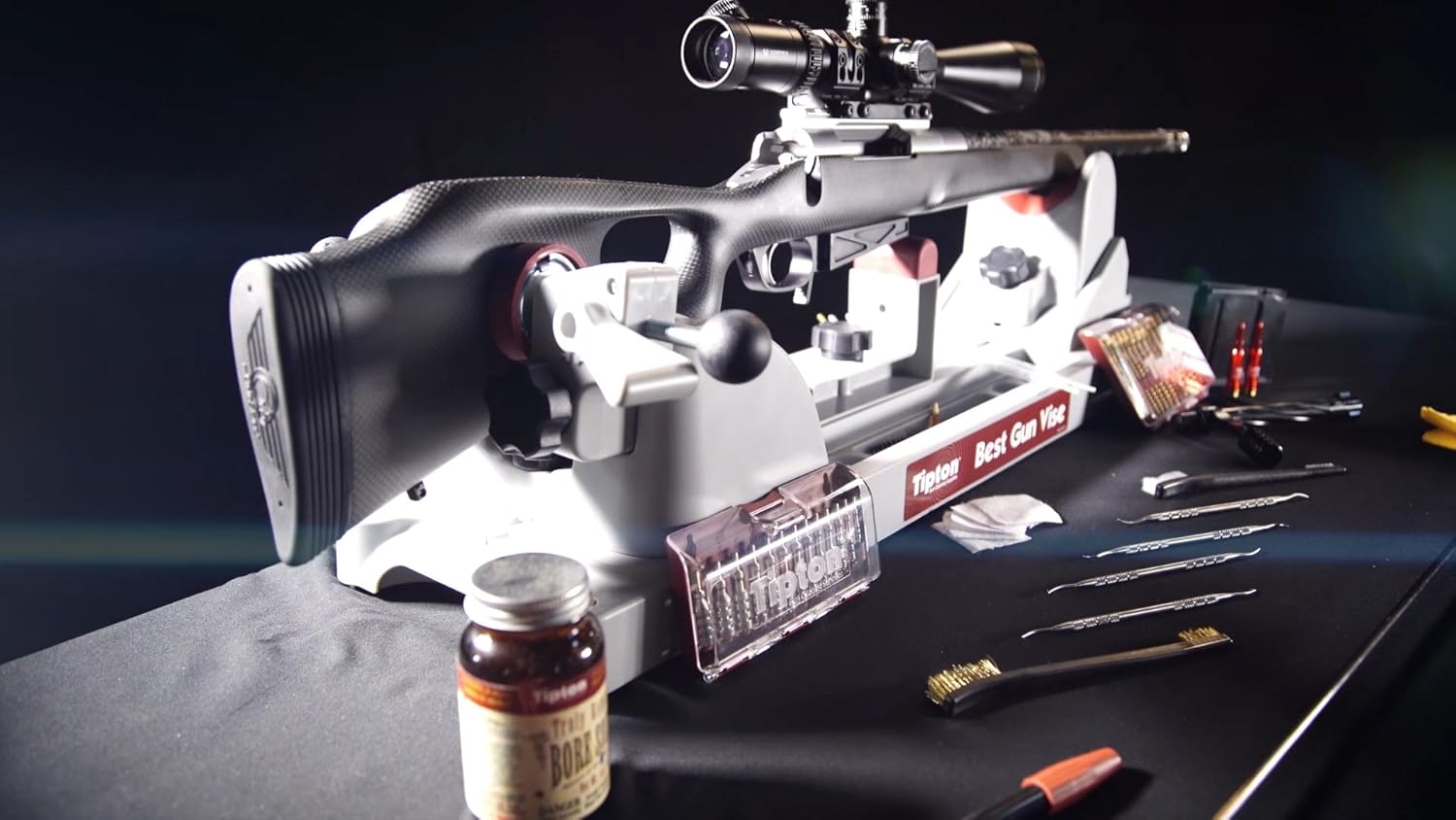 Tipton Best Gun Vise for Cleaning, Gunsmithing and Gun Maintenance : Gunsmithing Tools And Accessories : Sports & Outdoors