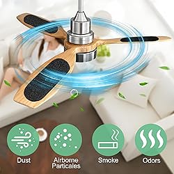 10 Pcs Ceiling Fan Filters for Blades Activated