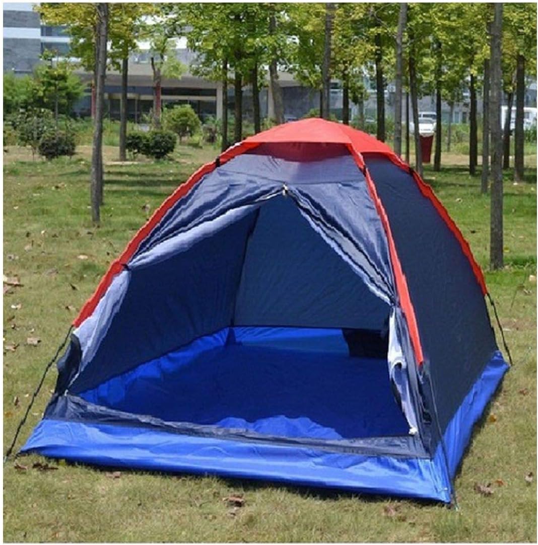 Summer Tent 2 Persons Single Layer Windproof Wateroof PU1000mm Camping Tent with Bag Tent