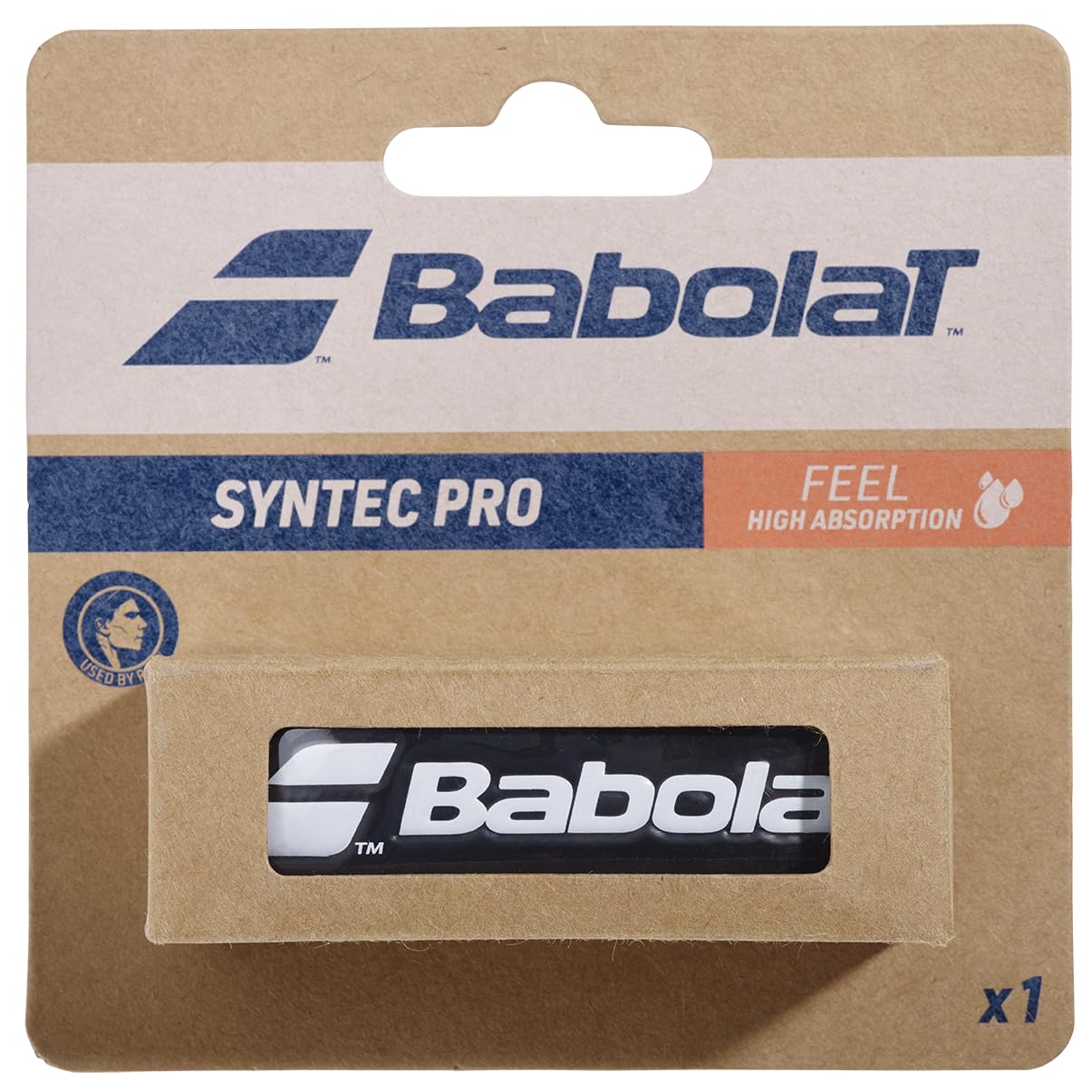 Babolat Unisex's Syntec Pro X 1 Racket Accesories, Black/Negro, One Size