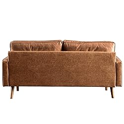 XIZZI Rivet Aiden Mid-Century Modern Loveseat Sofa