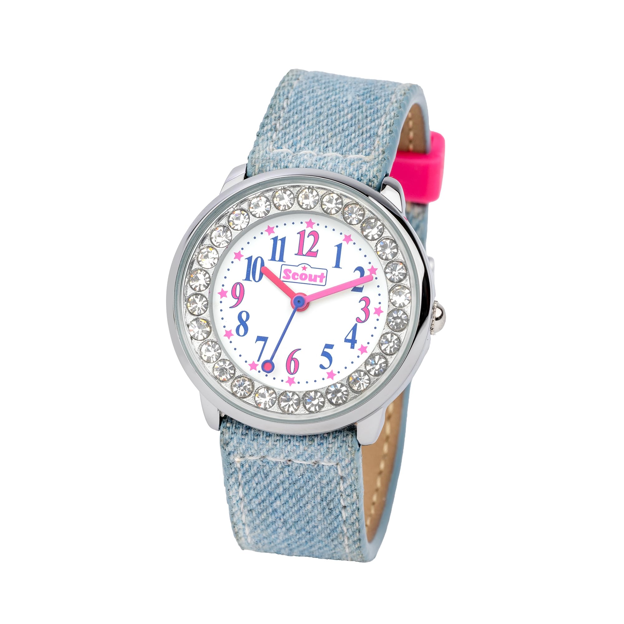 Scout 280381008 Girls’ Watch Analogue Quartz Faux Leather