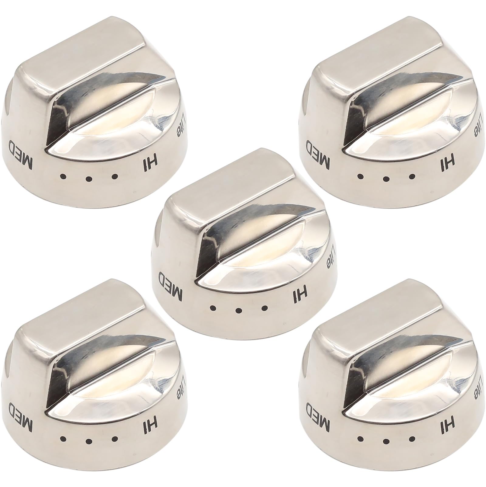 Photo 1 of SanilParts New DG94-00945A Range Oven Stove Knob, Burner Control Dial Knob, Compatible with Samsung Range Oven Replaces AP5957989, 4011502, PS10067150, EAP10067150(5)
