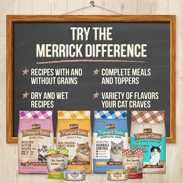 MERRICK PURRFECT BISTRO GRAIN FREE WET CAT FOOD RABBIT RECIPE PATE – (PACK OF 24) 3 OZ. CANS