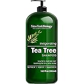 New York Biology Tea Tree Shampoo – Deep Cleanser – Relief for Dandruff and Dry Itchy Scalp – Therapeutic Grade - Helps Promo