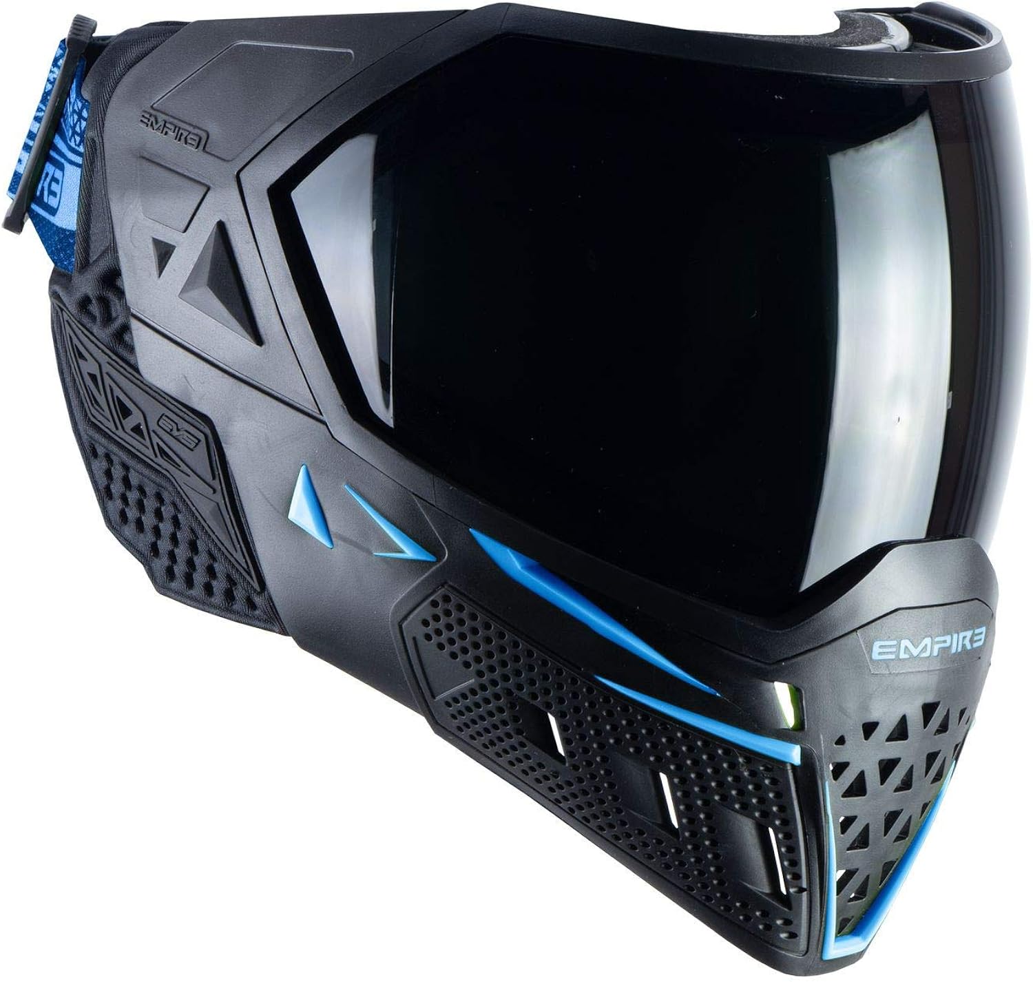 Empire EVS Thermal Paintball Mask - Black / Navy : Clothing