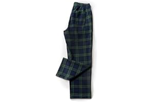 LAPASA Men's Pajama Pants Cotton Flannel Plaid Lounge Fleece Warm Sleepwear Pants PJ Bottoms Drawstring and Pockets M39/M128
