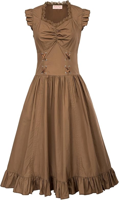 amazon vestito nero lungo