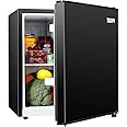Mini Fridge, TECCPO 1.7 Cu.Ft. Small Refrigerator, Energy Star, 6 Adjustable Thermostat Control, One-touch Easy Defrost, 37 d