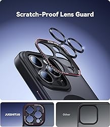 JUESHITUO for iPhone 16 Pro Max Case with 1X Screen