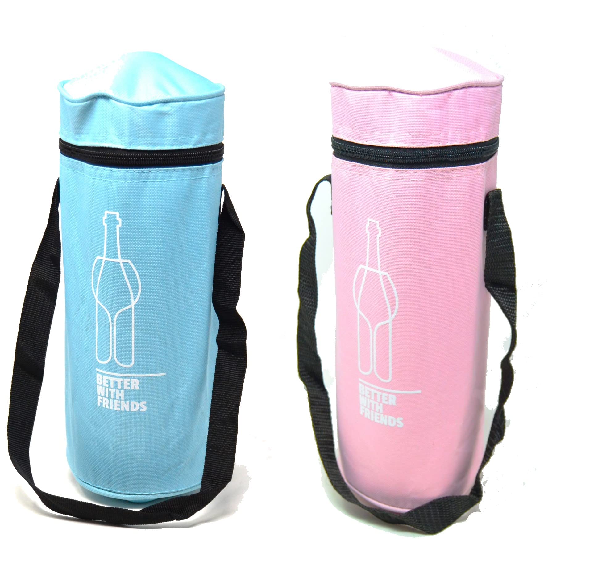 2 x Blue and Pink Men and Women 3L Total Hidalgo 1.5L Portable Flexible Cooler Bottles for Beach Camping Cooler Camouflage Military