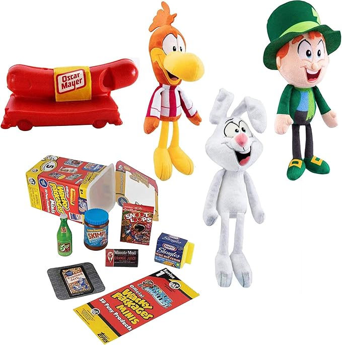 Mini Mascot Ad Icon Character Wacky Pack Figure Retro