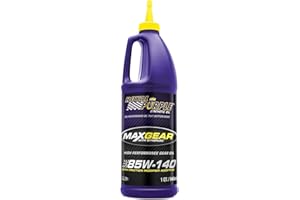 Royal Purple 01303 Max Gear 85W-140 High Performance Synthetic Automotive Gear Oil - 1 qt.