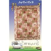 Just Can't Cut Quilt Pattern, For Large &amp; Scenic Prints and Panels, 7 Size Options