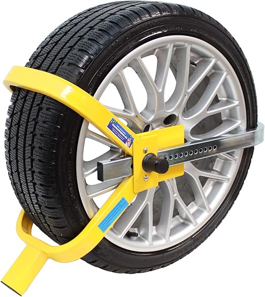 Parkkralle Radkralle Reifenkralle Diebstahlsicherung Wegfahrsperre Auto PKW: Amazon.de: Auto