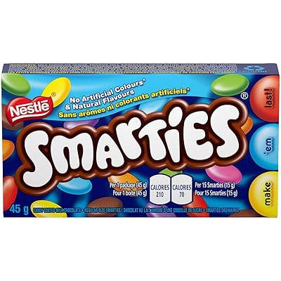 Buy 24 Boxes Nestle Smarties Candy Covered Chocolates From Canada Online In Indonesia B074pkzdy2