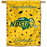 North Dakota State Bison Graduation Gift Banner Flag