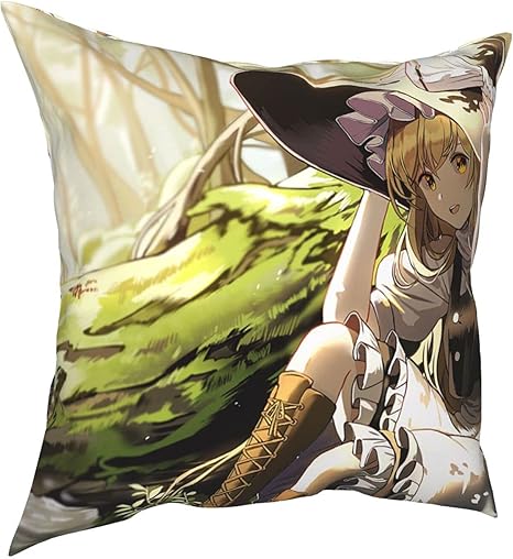 Amazon Co Jp 枕カバー ピローケース 東方幻想郷 東方project 吸水 可愛い おしゃれ カバー 封筒式 高密度生地 丸洗い 四季兼用 天然棉100 ホーム キッチン