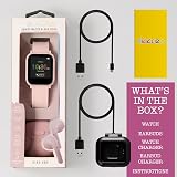 Tikkers Teen Series 10 Smart Watch & Earbuds Set - GPS, Fitness Tracker, Nude view 6