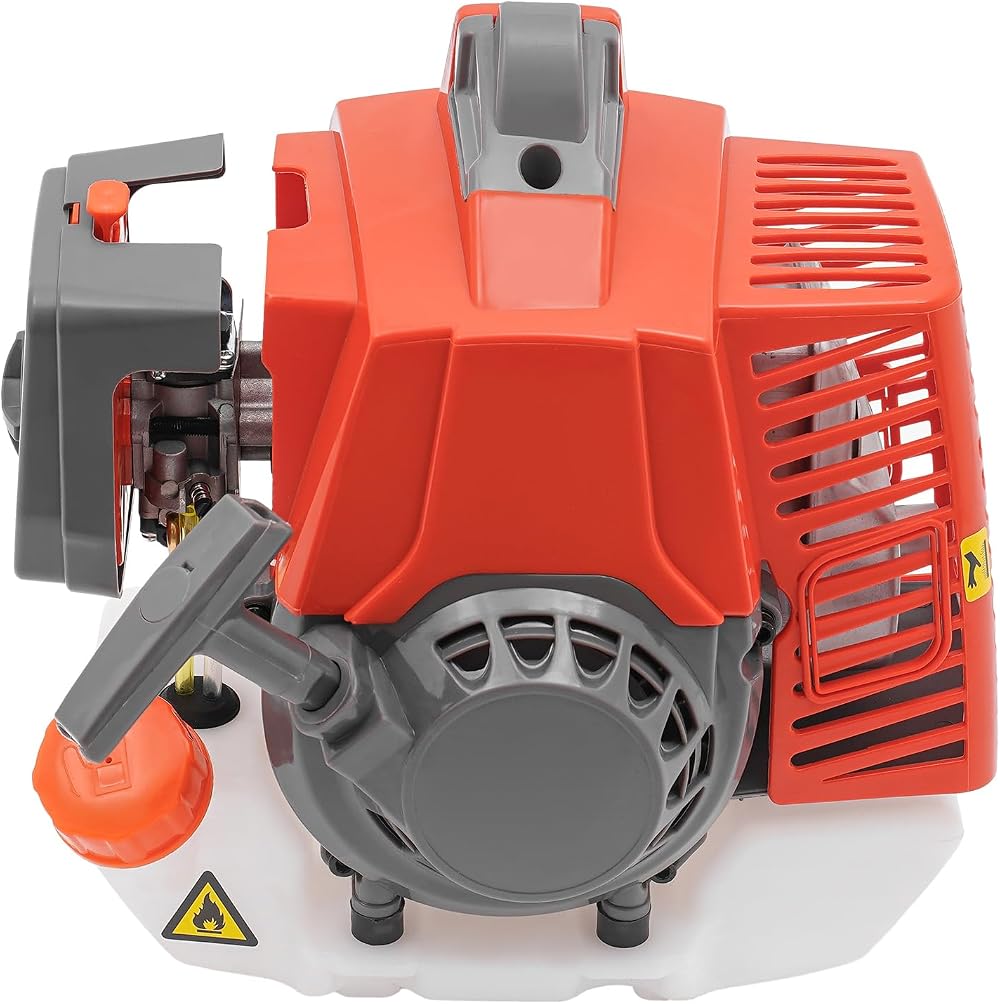PINYELIN 63.3CC 2-Stroke Gas Engine Pull Start Single Cylinder Air-Cooled Petrol