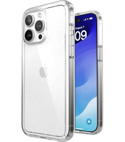 Amazon.com: Speck Clear iPhone 15 Pro Max Case - Drop Protection