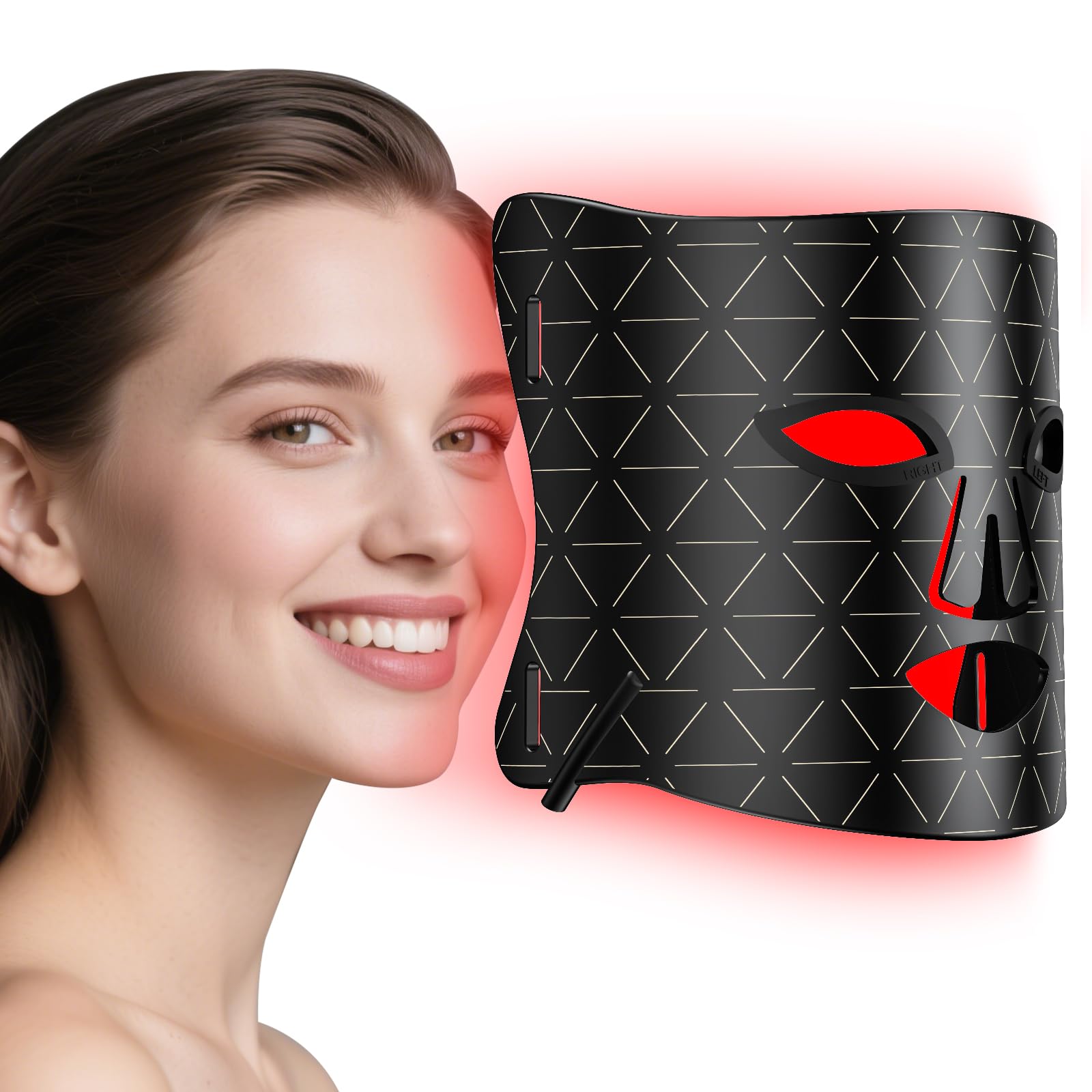 Lovsheme Red Light Therapy for Face – Medical-Grade LED Face Mask Light ...
