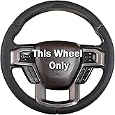 Steering Wheel Cover for Ford F150 2015-2020/ F250 2017-2022/ F350 2017-2022/ F450 2017-2022/ F550 2017-2022/ Ford Expedition 2018-2021 Steering Wheel Protector for Ford Steering Wheel Accessories