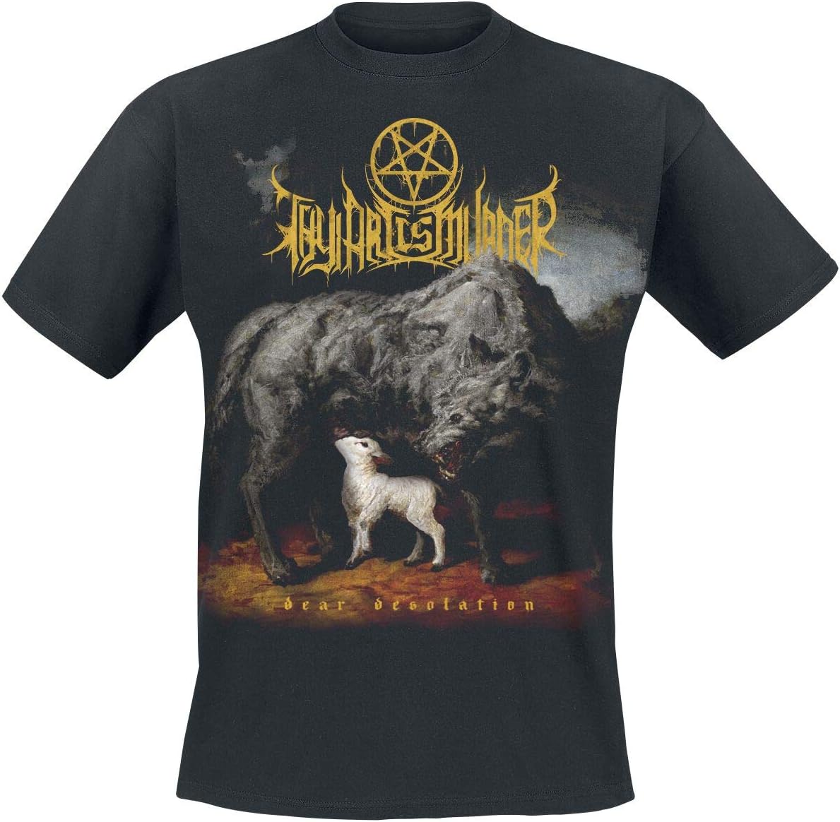Thy Art is Murder Dear Desolation Men T-Shirt Black, Regular
