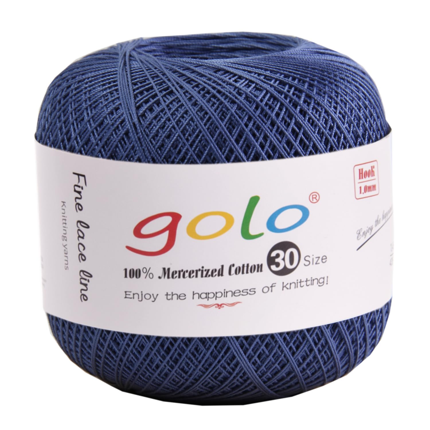 golo Crochet Thread Size 30 Yarn for Hand Knitting Cotton Crochet Yarn — image 1