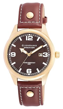 Giordano Analog Brown Dial Mens Watch - P170-03