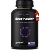 Liver Cleanse Detox & Repair Formula – 25+ Herbal Ingredients for Liver Health – Milk Thistle (80% Silymarin), Artichoke, Dan